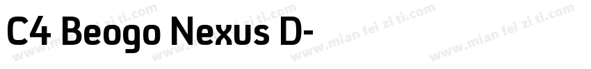 C4 Beogo Nexus D字体转换